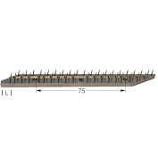 kopen Artos Stenter Pin Bar Pin Plaat RVS Stenter Machine Onderdelen Plaat online manufacture
