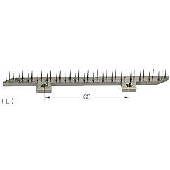 kopen Bruckner Stenter Pin Bar Pin Plaat Vernikkelen online manufacture