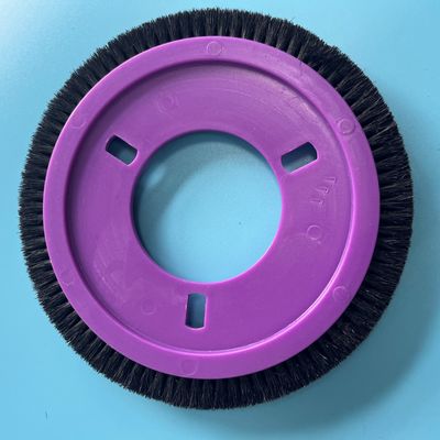 kopen Lk Stenter van het Wrijvingswiel Purper Plastis van Machinedelen het Lichaams Zwart Nylon Haar 3 Gaten Gemakkelijke Installatie online manufacture