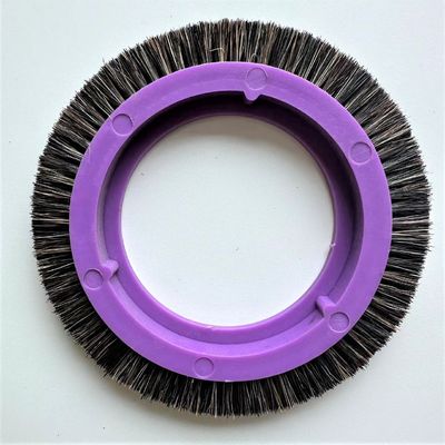 kopen Bruckner Brand Stenter Machine Parts Borstelwiel Paars Lichaam Borstelborstel Varkenshaar Klein Type online manufacture
