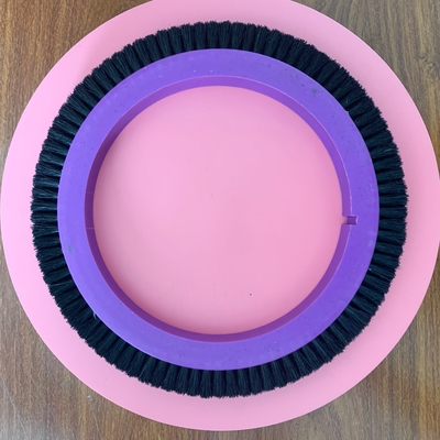 kopen Stentex Stenter Brush Wheel 122mm Diameter Purple Plastic Body Black Bristle Pig Hair online vervaardiging