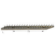 Messing Stenter Machine Pin Bar Ehwhw Copper Nickel Plating Pin Plate