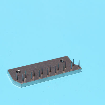 Het eindigen de Naald van Pin Bar Stenter Pin Plate Santex van het Machinedeel plateert 59mm Koperplaat