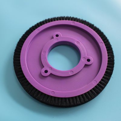 Standaard van de Machinedelen van Ilsung Stenter het Wrijvingswiel Zwart Nylon Haar