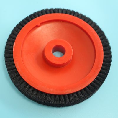 Rood van de Machinedelen van Lichaamsstenter het Type van Monforts Klein Wrijvingswiel Zwart Haar