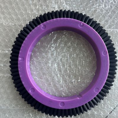 Stenter machine onderdelen stentex instelmachine borstel wiel 122 model nylon haar paars lichaam