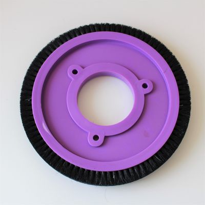 Korea Ilsung Setting Machine Accessoires Stenter Machine Parts Borstelwiel Plastic Body Bring Zwart Borstel