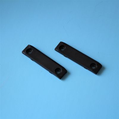 Babcock Stenter Finishing Machine Parts Black Carbon Fiber Gliding Pads Peek Material Verminderen van wrijving