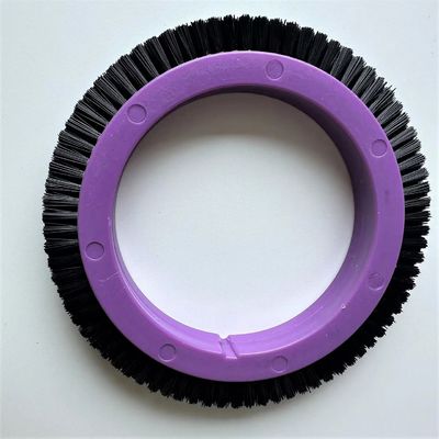 Stentex Brand Stenter Machine Parts Borstelwiel Zwart Nylon Haar Plastic Materiaal Lichaam Standard Grootte