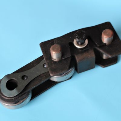 Monforts Stenter Machine Parts Stenter Chain Link Accessories Zwart Kleur Stalen Materiaal Standaard Grootte