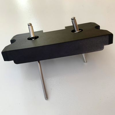 Bruckner Finishing Spare Parts Stenter Machine Parts Sliding Pads Zwart Kleur Carbon Peek Materiaal Ready Stock Bring Revit